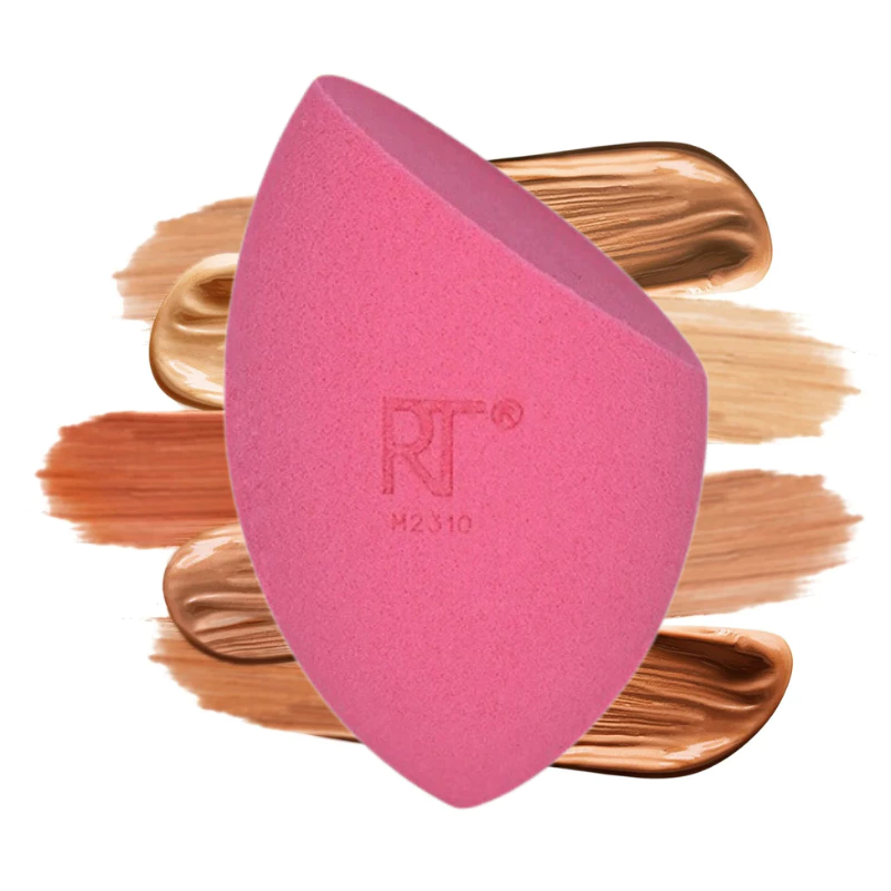 Set 2 Bông Mút Nền và Phủ Màu Hồng RT Real Techniques Miracle Powder Sponge For Liquid + Powder mask 04157